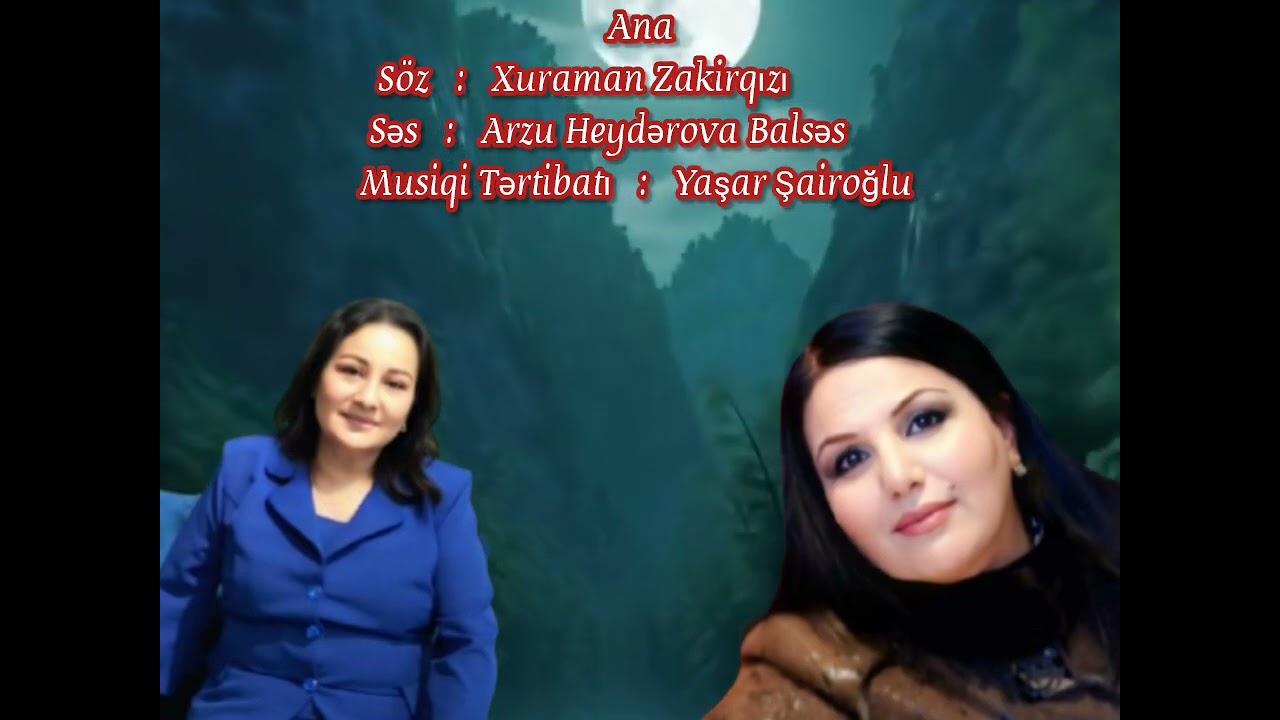 Arzu Balsəs: ANA. Söz: Xuraman Zakirqızı. Musiqi: Ilqar Yusif Yeh Jism ( Bu bədən)