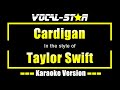 Taylor Swift  - Cardigan with Lyrics HD Vocal-Star Karaoke 4k