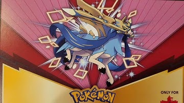 SHINY ZACIAN & ZAMAZENTA CODES OUT NOW MYSTERY GIFT EVENT! - POKEMON SWORD & SHIELD