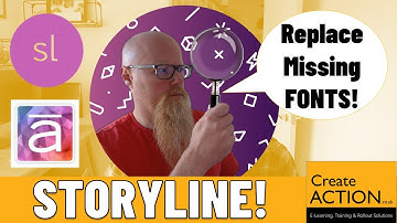 Quick and Easy! REPLACE Fonts and MISSING Fonts in Articulate Storyline 3 and 360!
