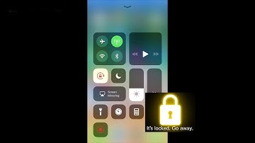 HOW TO DISABLE CONTROL CENTER FROM THE LOCK SCREEN ON IOS 11