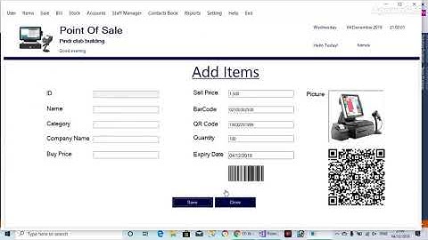 Point of Sale software by using C#.Net