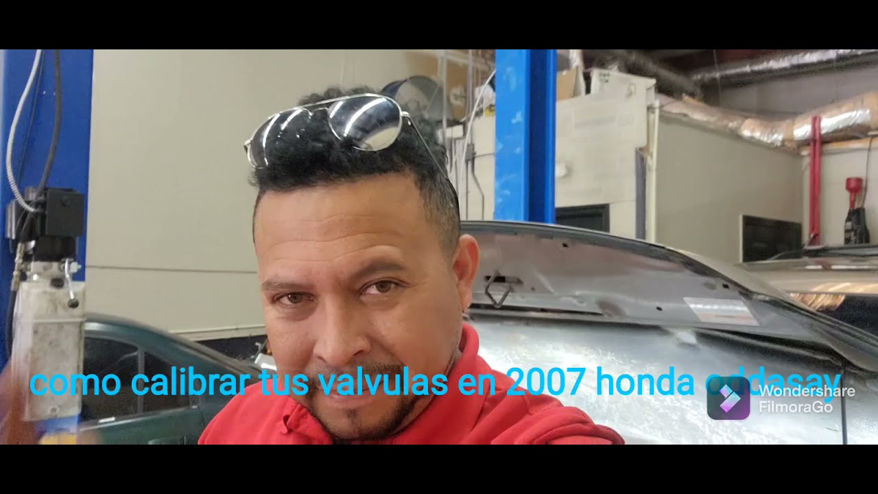 2007 honda oddasay calibracion de valvulas