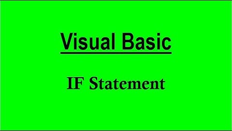 VB Program on IF Statement and Msgbox
