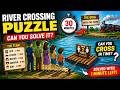 River Crossing Puzzle Tutorial | Family and Cop Cross in 30 Minutes Challenge | IT WALA