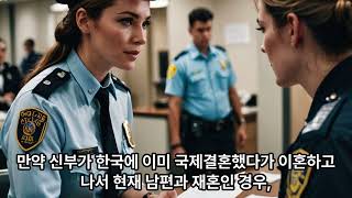 한국인과 베트남, 태국 국제결혼 외국인 가출시 비자취소,이혼방법