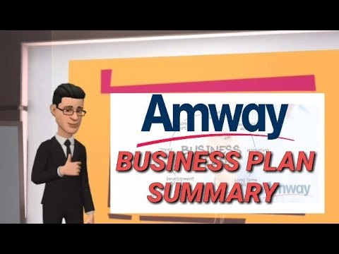 amway bww business plan