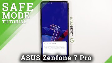 Safe Mode in ASUS Zenfone 7 Pro – Diagnostic Mode