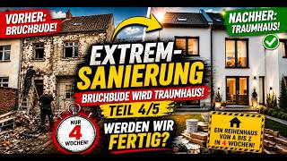 Fixer-Upper to Dream Home in 4 Weeks?! 🔥 Extreme Renovation Part 4/5. Will we actually make it?