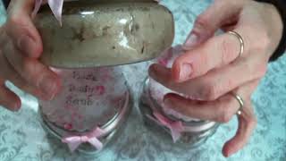 DIY Gift Ideas - Rose Sugar Scrub