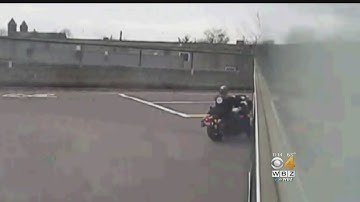 I-Team: Surveillance Video Shows MBTA Bus Collide With Motorcyclist, Leave Scene Of Crash
