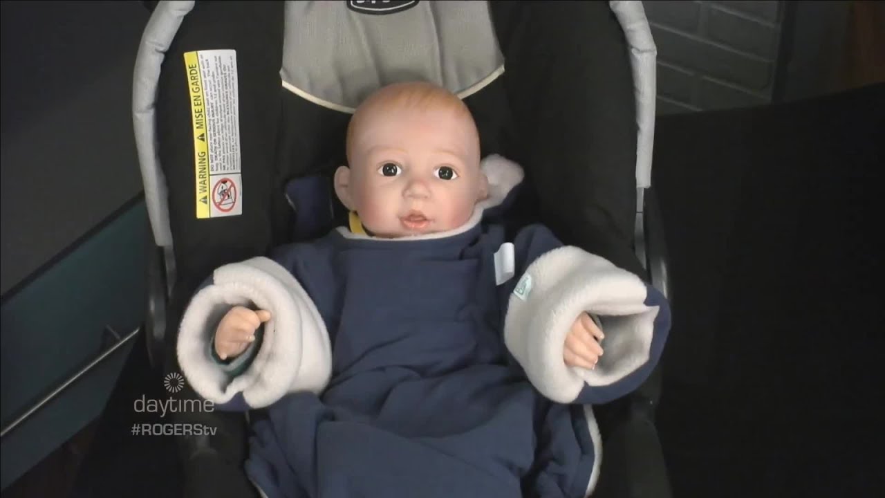 Travel Blankets Keep Babies Warm & Secure In Their Car Seat