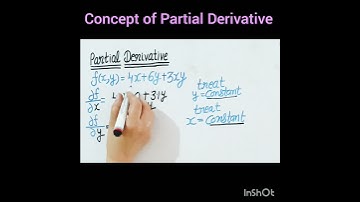 Concept of Partial Derivative by Pannumam