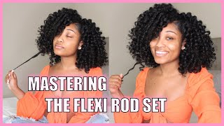 Mastering The Flexi Rod Set | Natural Hair Made Easy | OKae Kaela