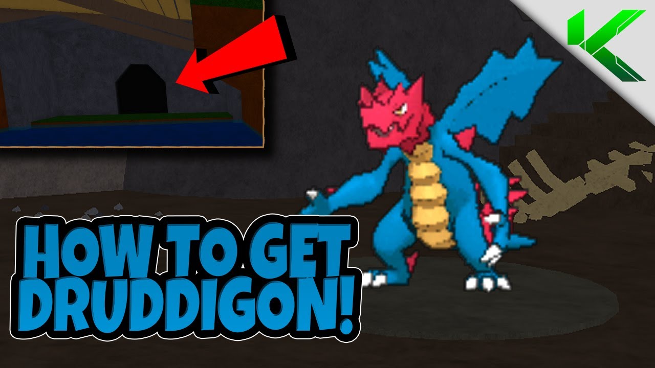 HOW TO GET DRUDDIGON!  Pokemon Brick Bronze  YouTube