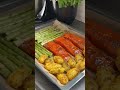 🇱🇷Oven-Baked Salmon with Potatoes &amp; Green Asparagus