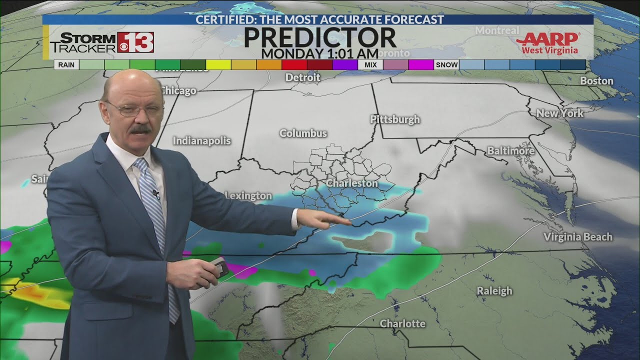 Fast Moving Weather Systems - Warmer toward the weekend