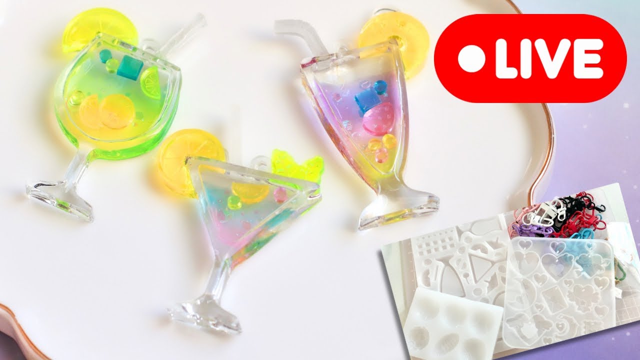 295【カクテルモールド】新作レジンアイテムチェック＆トロピカル