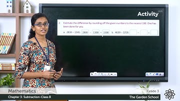 Grade 3 Mathematics Chapter 3 Class 8 Estimating the Difference