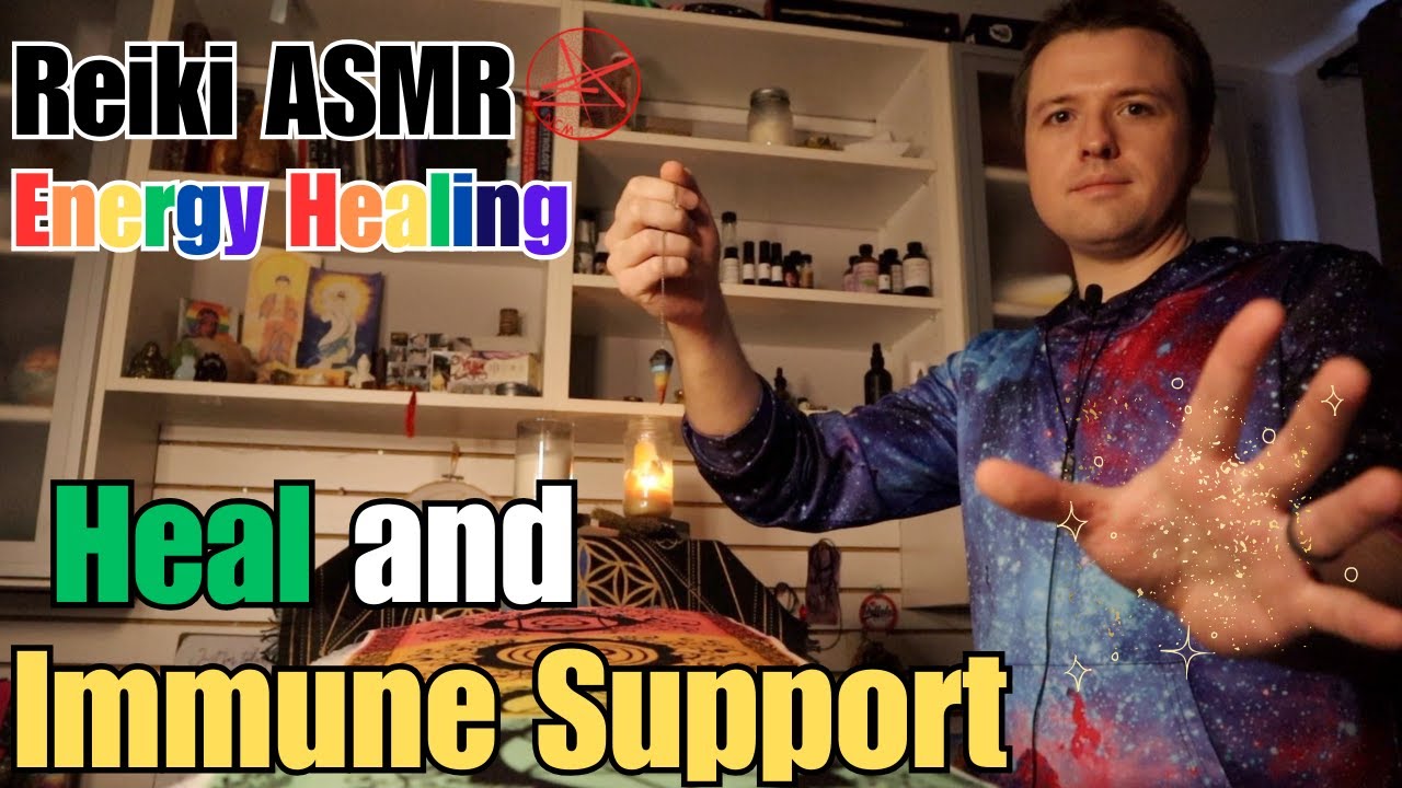 Heal & Immune Support ASMR Reiki Energy Healing | Relaxation | Music ...