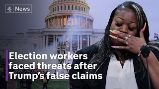 January 6 hearings: Election workers on impact of being targeted by Trump