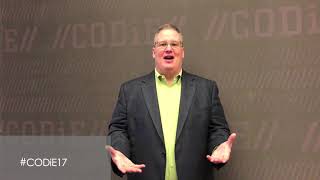 Darin Reffitt at the 2017 CODiE Awards