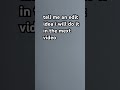 tell me