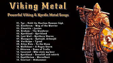 Viking Metal│Powerful Viking & Nordic Metal Songs│Viking & Folk Music│Playlist│Mix