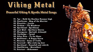 Viking Metal│Powerful Viking \u0026 Nordic Metal Songs│Viking \u0026 Folk Music│Playlist│Mix