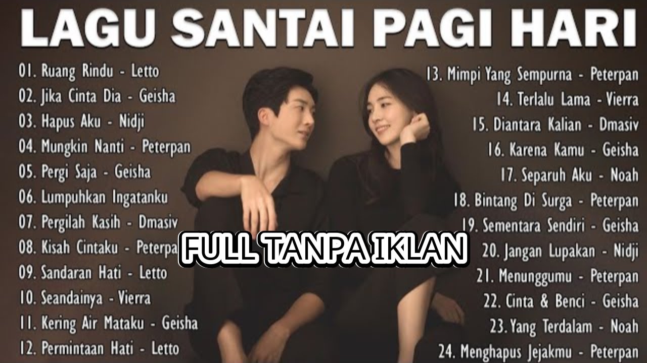Full Tanpa Iklan Lagu Santai Saat Kerja - Bagus Untuk Menaikan Mood Kerja Terbaru 2025