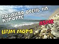 #ГЕЛЕНДЖИК ASMR ОТКРЫТОЕ МОРЕ ОСЕНЬ НА КУРОРТЕ