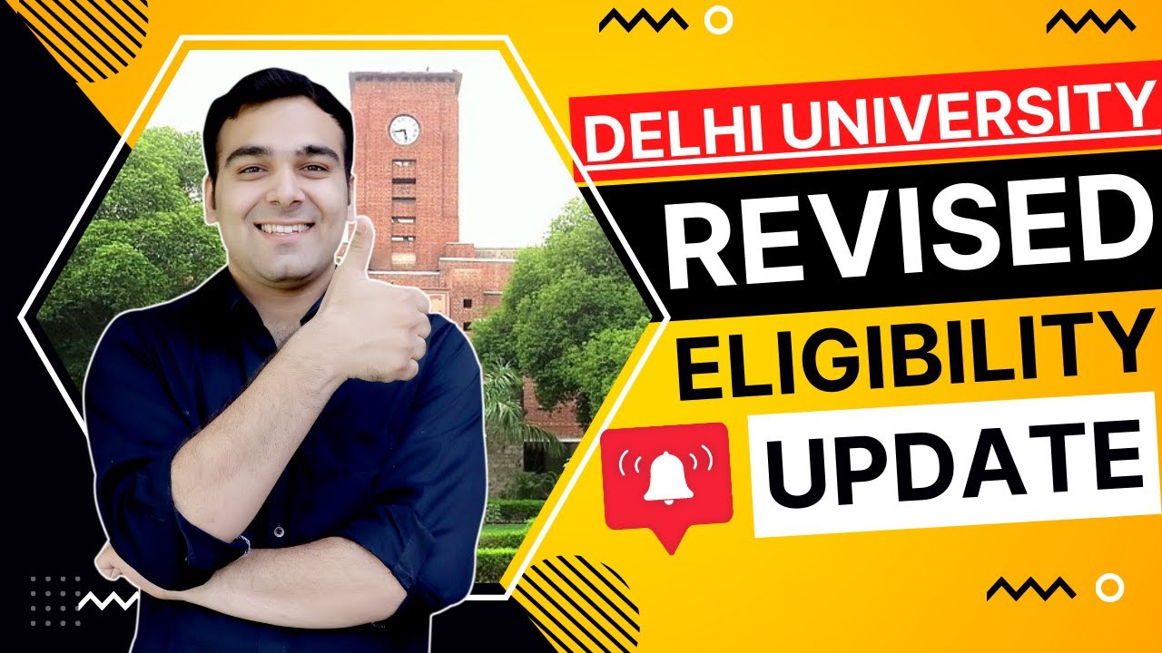 Delhi University New Changes | CUET Admissions Update - YouTube