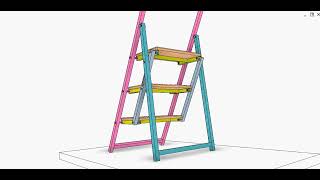 Three-step folding ladder 1 by thang010146 3,099 views 5 days ago 54 seconds