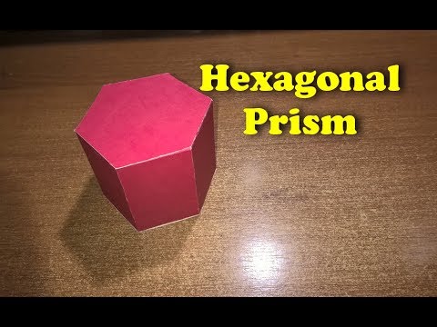 Video: Paano Gumawa Ng Isang Hexagonal Prisma