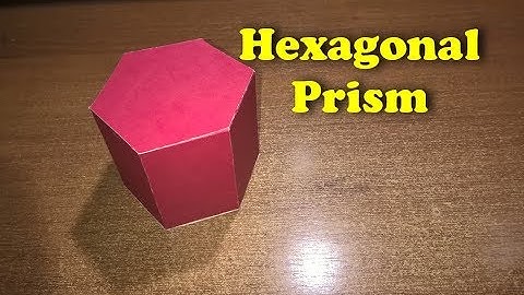 How to make a Hexagonal Prism out of cardboard