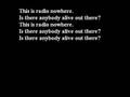 Bruce Springsteen - Radio Nowhere (Lyrics)