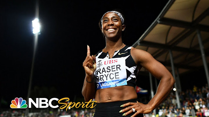 Shelly-Ann Fraser-Pryce tops Elaine Thompson-Herah with personal best at Lausanne | NBC Sports