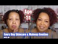 DayTime Skincare & Makeup Routine | Over 40 | Mature Skin