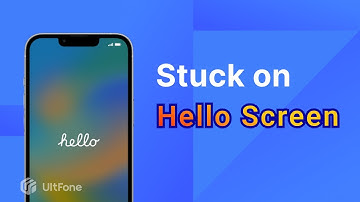 How to Fix iPhone Stuck on Hello Screen 2024