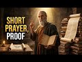 You Don't Need A Long Prayer. Here's Proof.