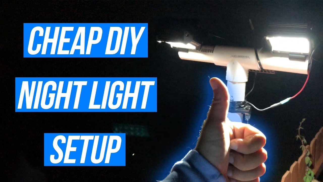 Cheap and Easy DIY Night Light Setup! 