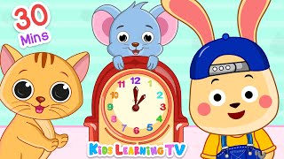 Hickory Dickory Dock and More kids songs | Video and Rhymes for preschool children | 4K | 30+ min