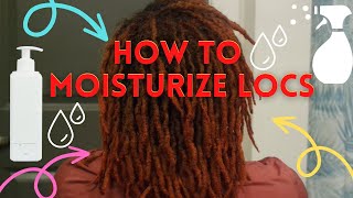 How to Moisturize Your Locs | + my Oil Mixture !