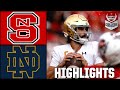 Notre dame fighting irish vs nc state wolfpack  full game highlights