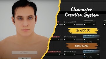 01 - Unreal Engine - Character Creation System (EngDub) - Initial Blueprint Setup