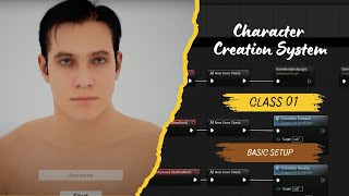 01 - Unreal Engine - Character Creation System (EngDub) - Initial Blueprint Setup