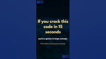 Can You Crack This C For Loop Output in Just 15 Seconds ?
