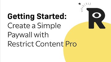 Create a simple paywall with WordPress and Restrict Content Pro