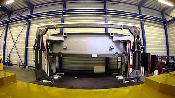 Hencon Automated Guided Furnace Charging Vehicle