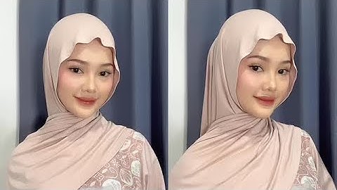Tutorial Hijab PASHMINA TWNCEL MELEYOT 😍💖💞 #hijabstyle #tutorial #pashmina